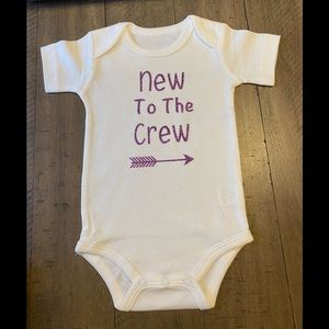 New to the Crew Onesie 💜